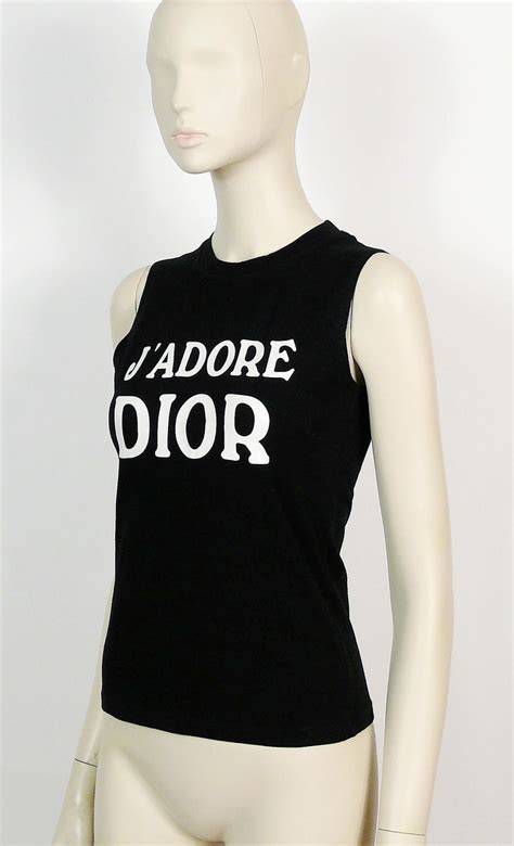 j'adore dior tank top|christian Dior tops sale.